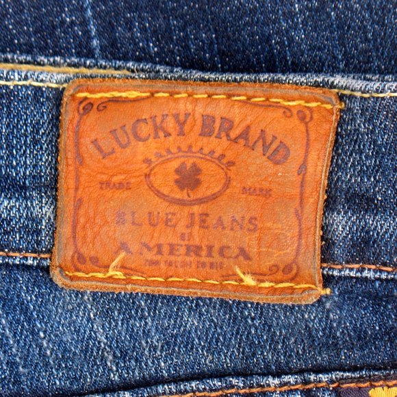Lucky Brand Classic Rider 99 Bootcut Dark Sz 4 - Picture 3 of 7